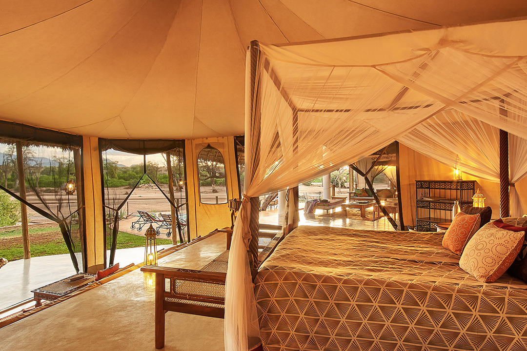 Sasaab Samburu Luxury Tented Camp Family Suite