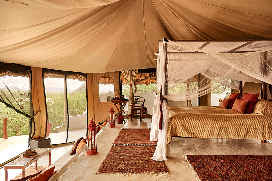 Sasaab Samburu Luxury Tented Camp Room