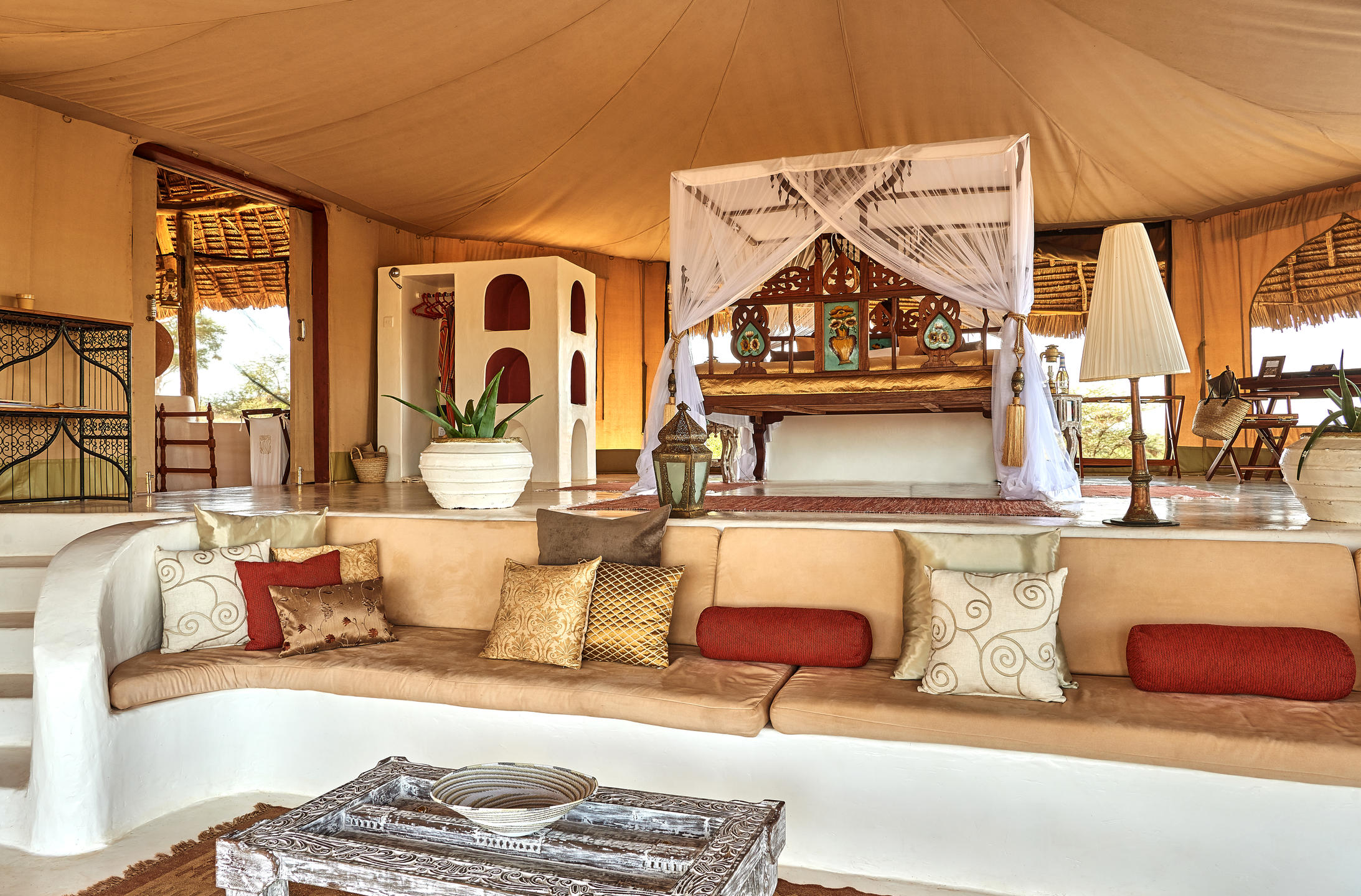 Sasaab Samburu Luxury Tented Camp Double Room