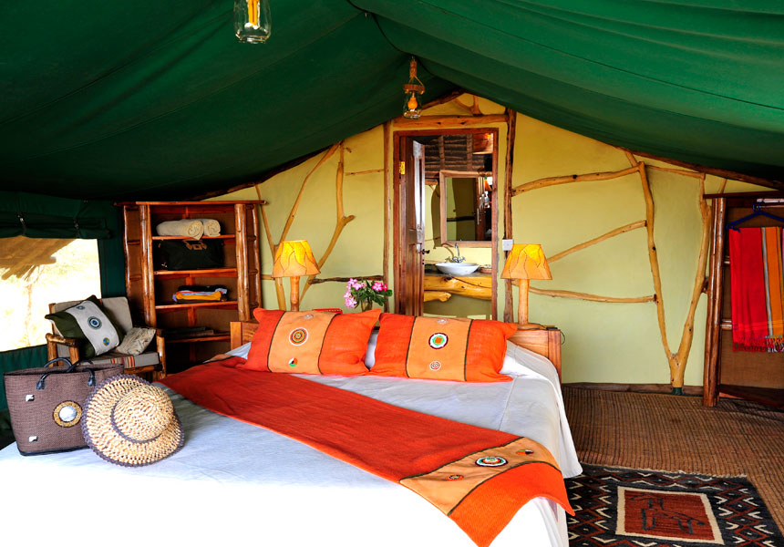 Satao Camp Double Tent