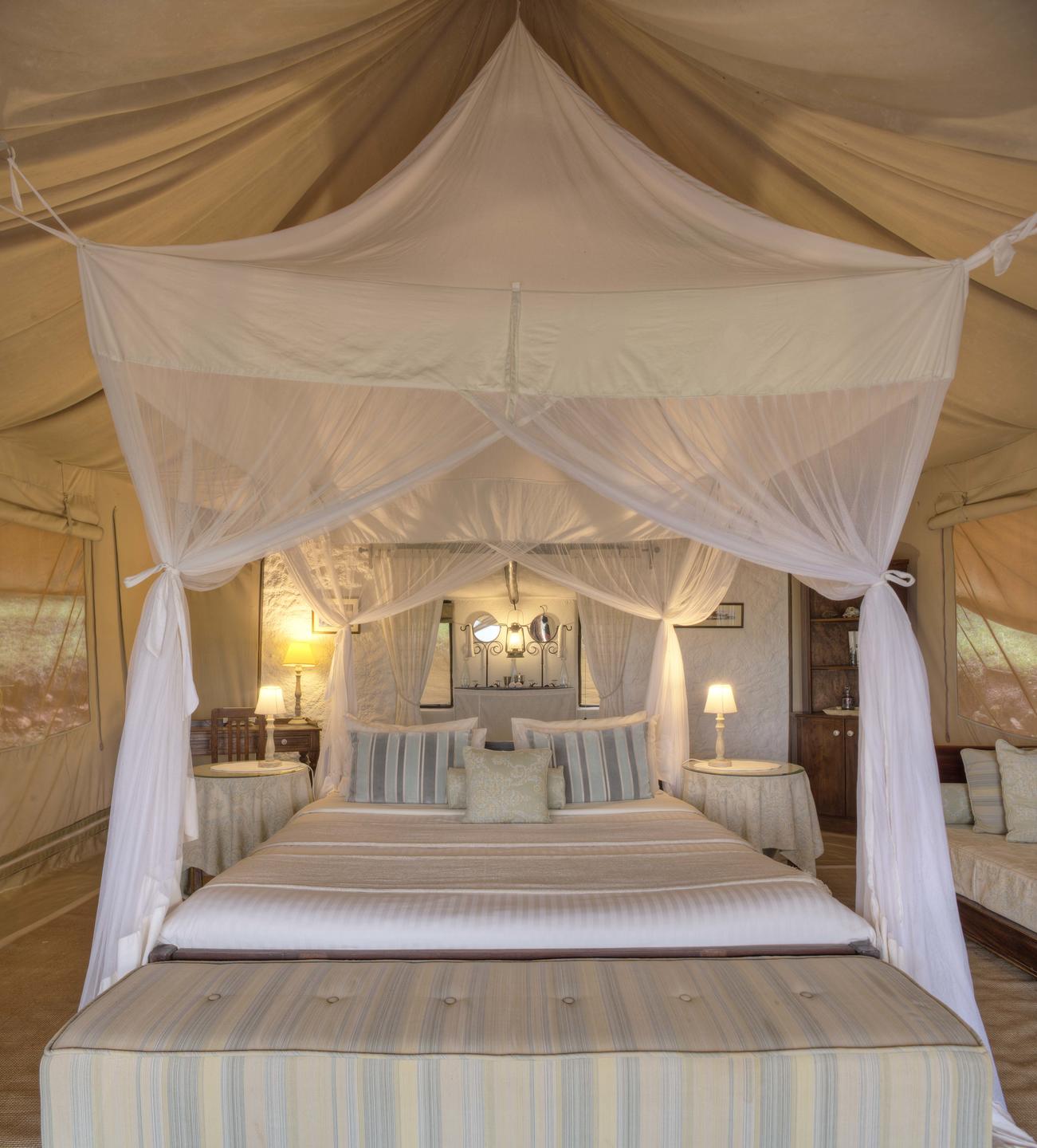 Cottars 1920's Camp Double Bed