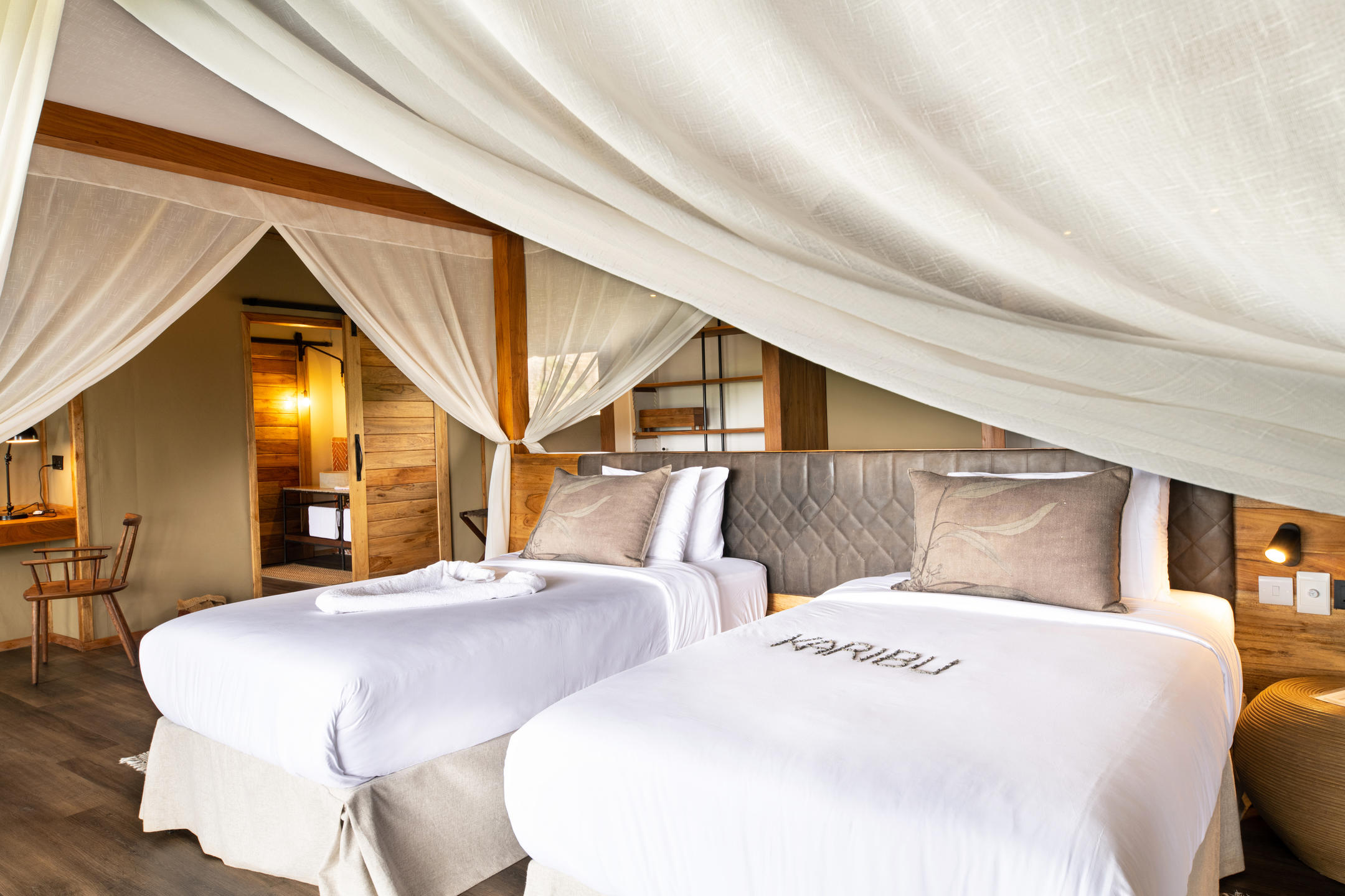 Lemala Mpingo Ridge Lodge - Spacious Twin 2 Bedroomed