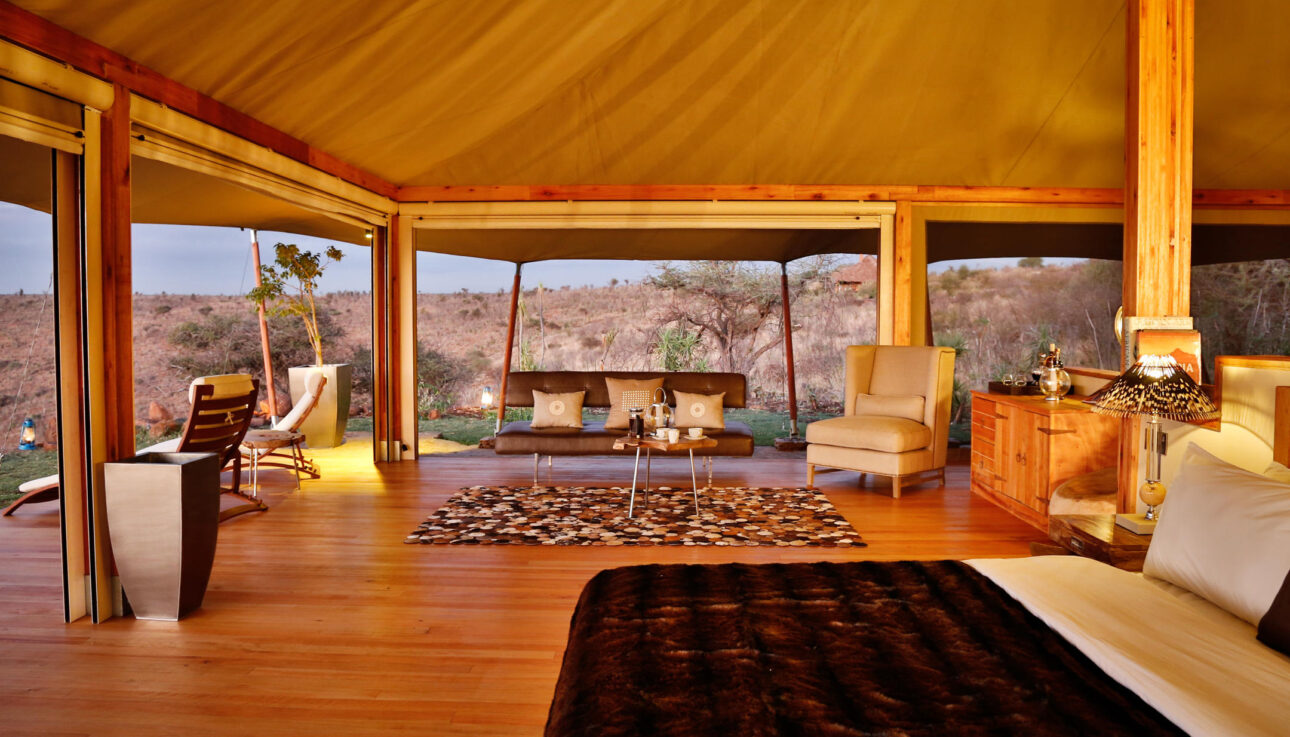 Loisaba Tented Camp Double Tent
