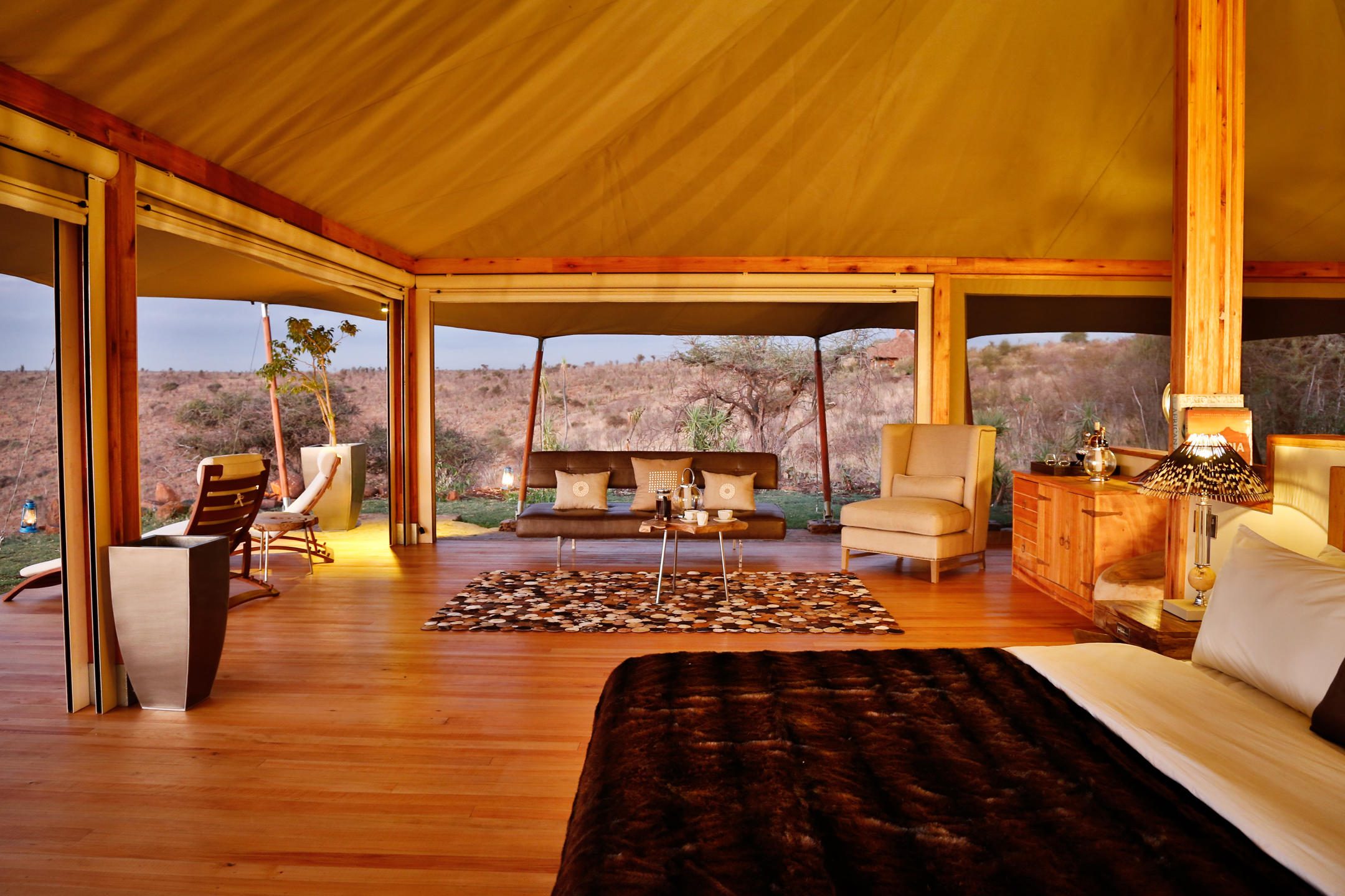 Loisaba Tented Camp Double Tent