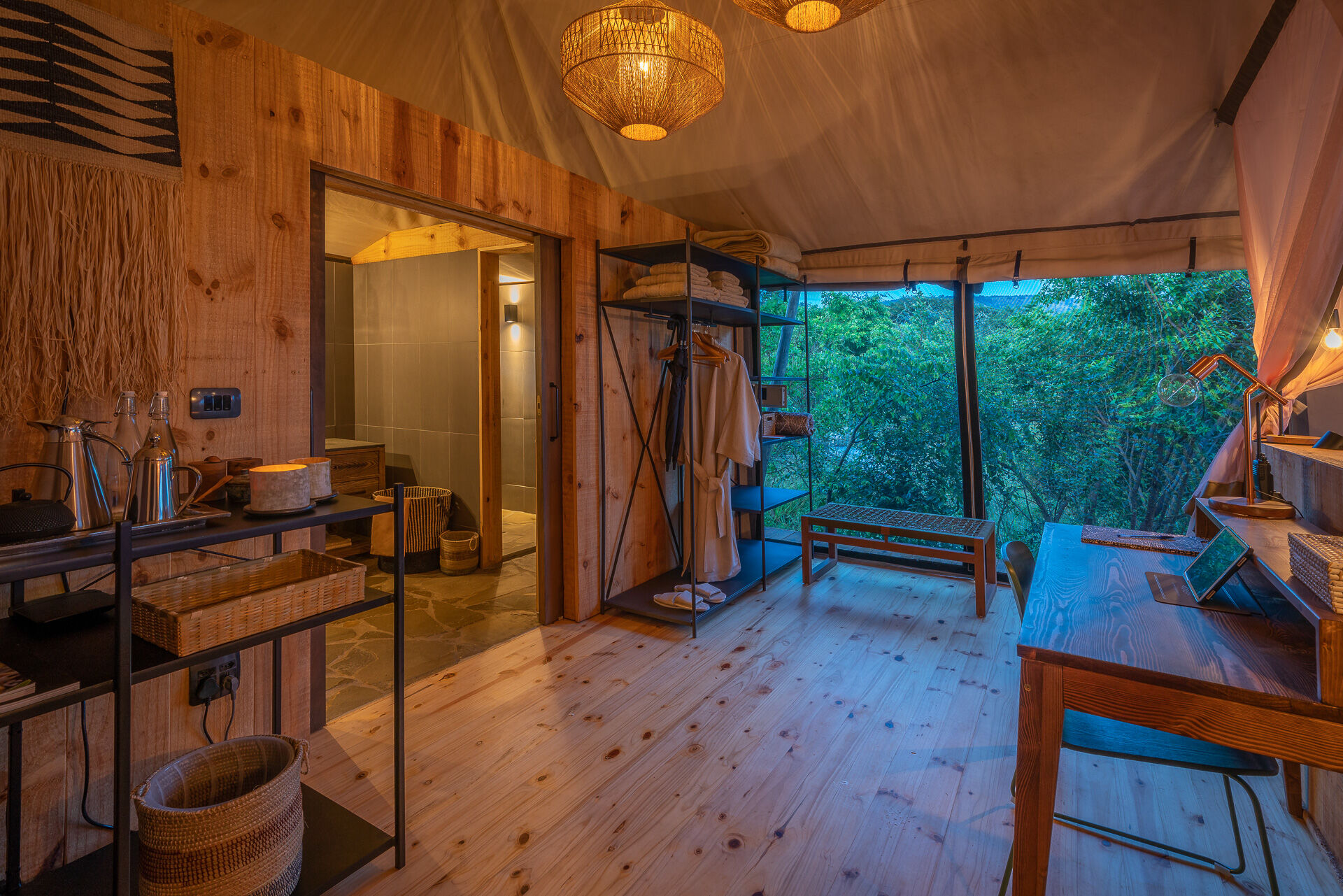 Magashi - Camp Rwanda Bathroom