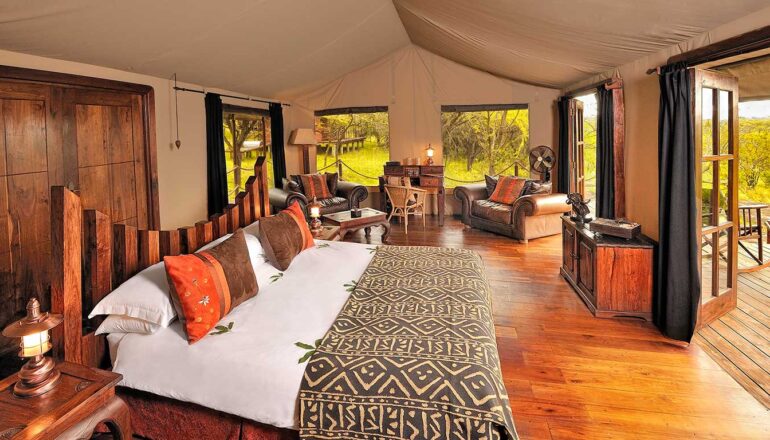 Serengeti Migration Camp -Tent Interior