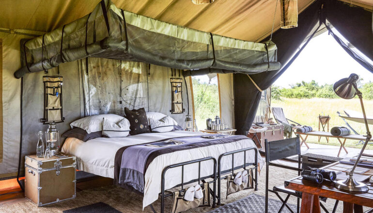 Singita Explore Migration Camp Double Bedroom