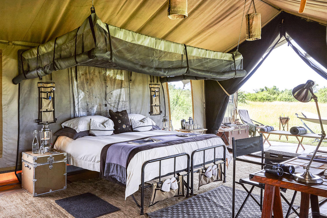 Singita Explore Migration Camp Double Bedroom
