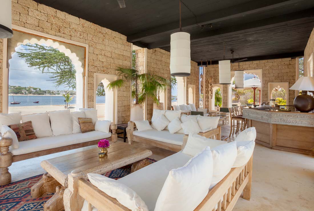 The Majlis Luxury Hotel Lamu Lounge