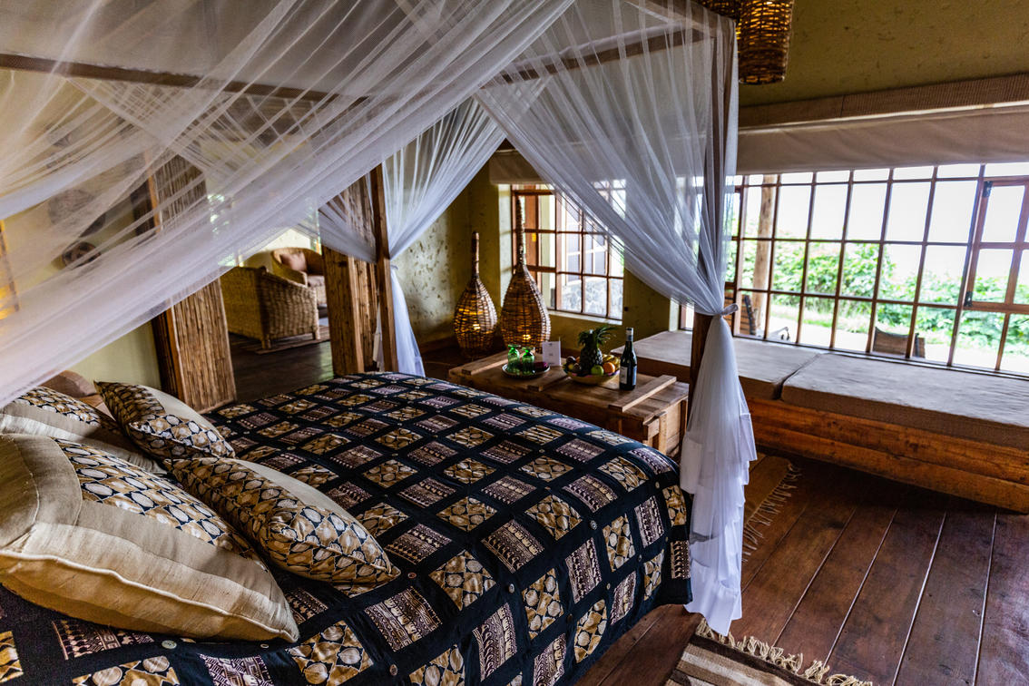 Virunga Lodge - Rwanda Double Room