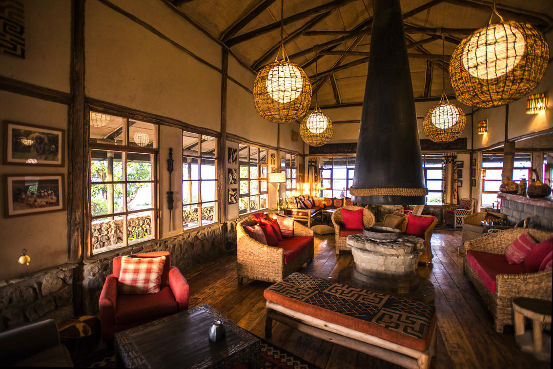 Virunga Lodge - Rwanda Lounge