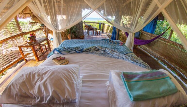 Chole Mjini Lodge Treehouse Moja ideal for honeymooners