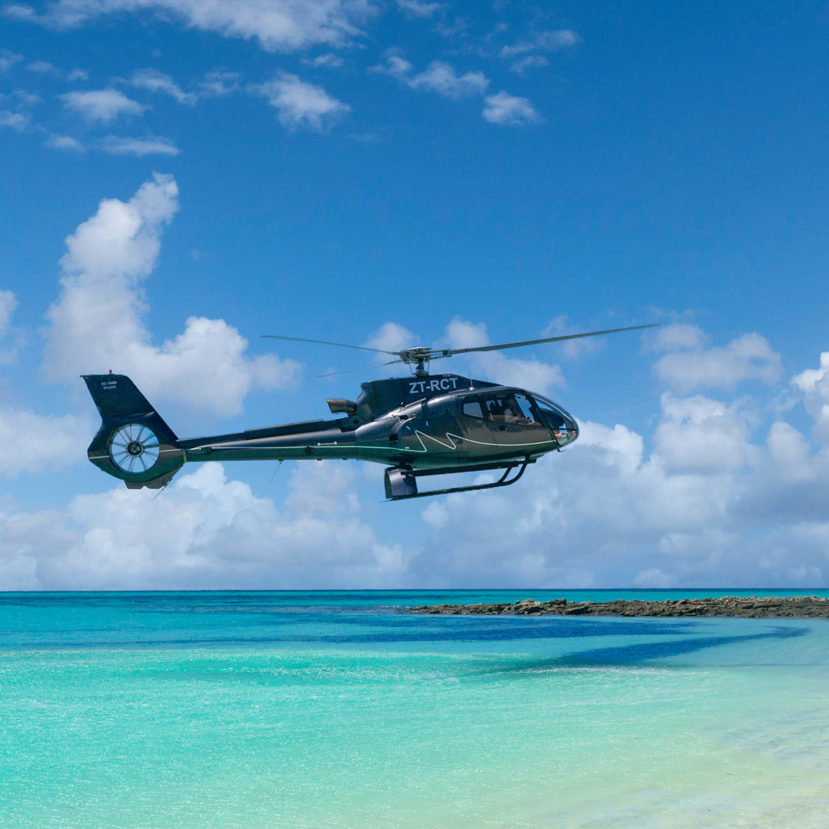 Mafia Island Thanda Island Villa Helicopter
