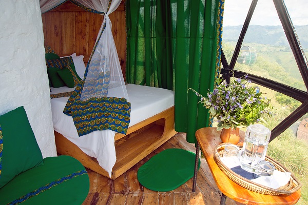 Aramaga Rift Valley Lodge earth pod guest room