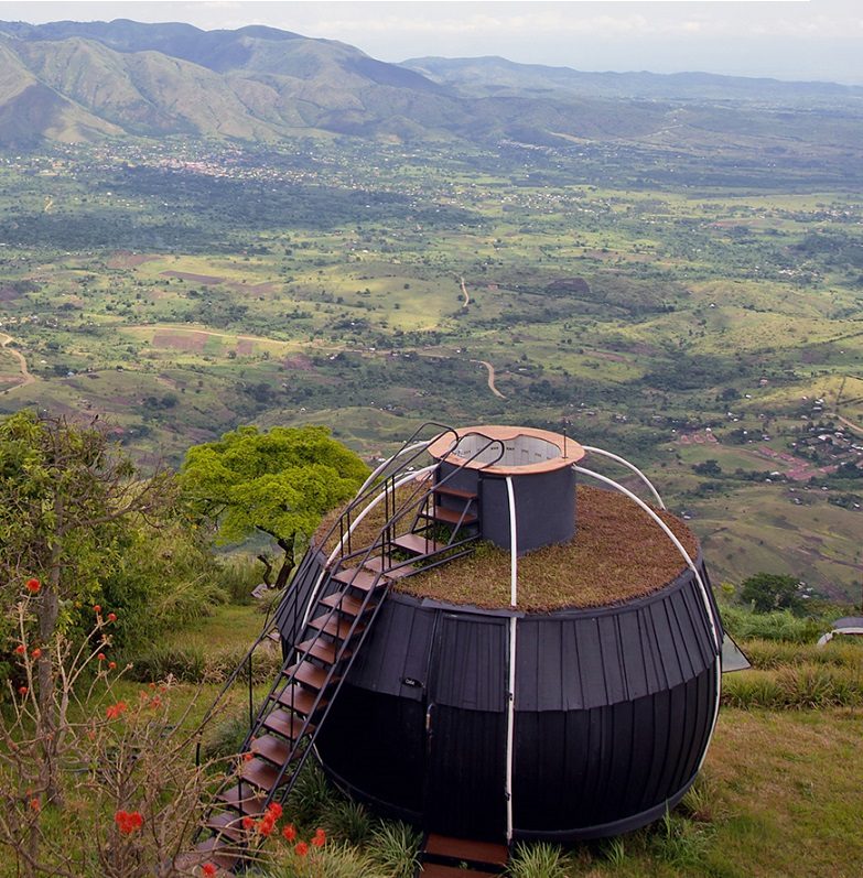 Aramaga Rift Valley Lodge guest pods exterior view