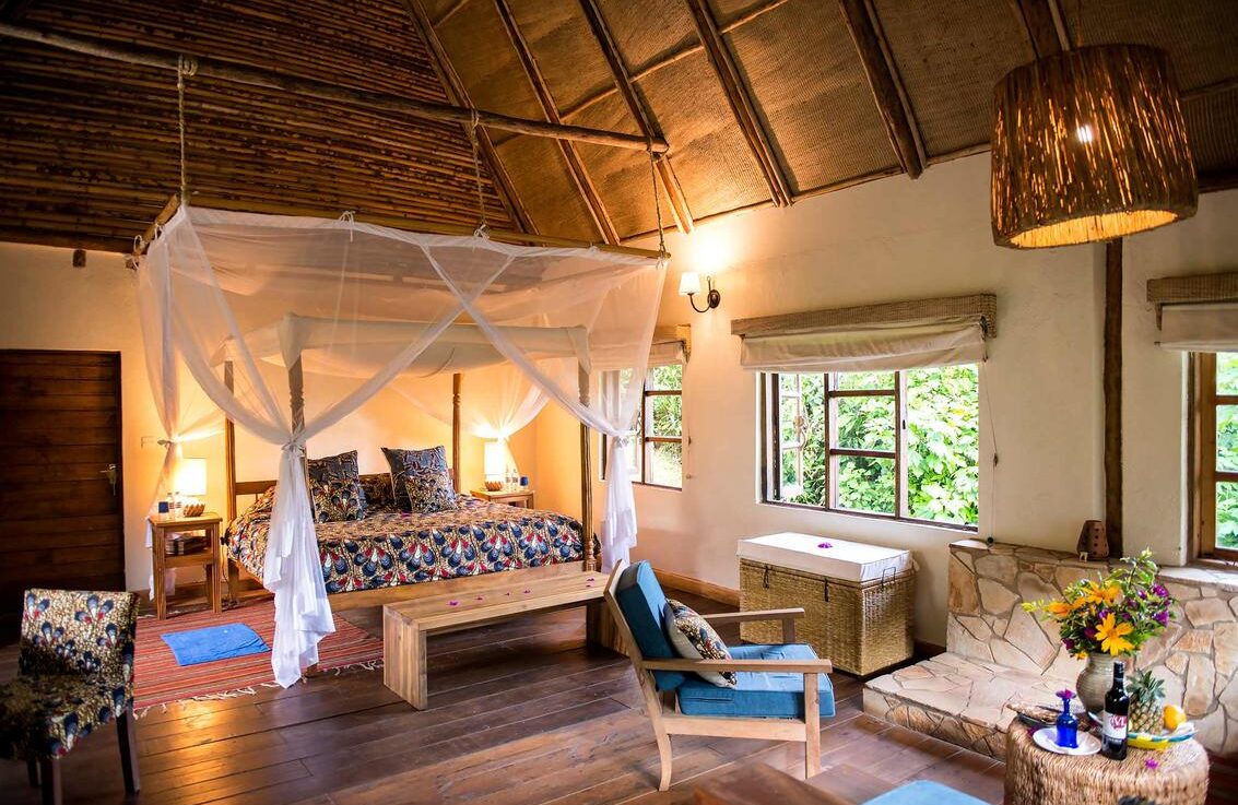 Bwindi Lodge - Uganda Banda bedroom