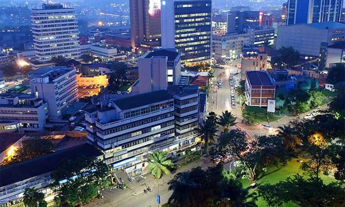 Kampala City by Night