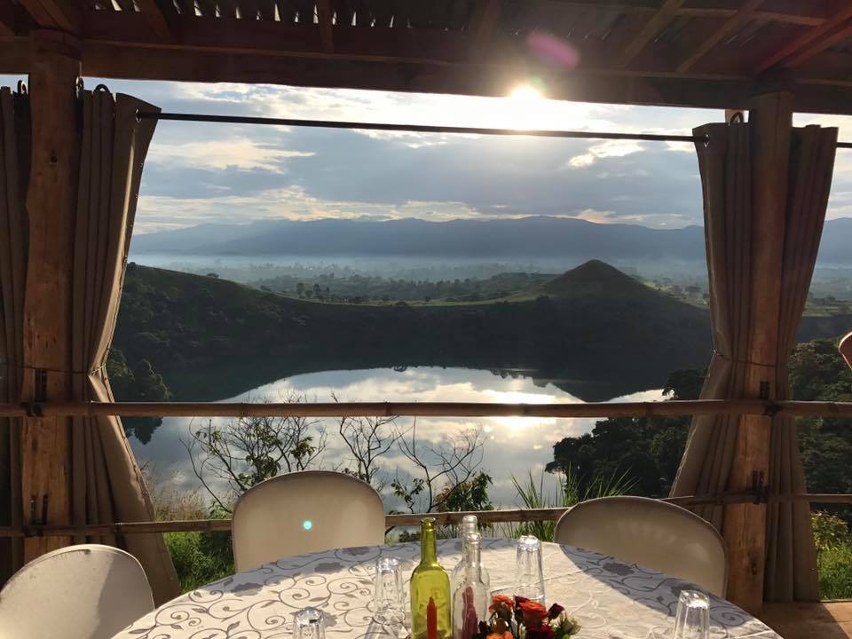 Kyaninga Lodge - Dining Set-up with View