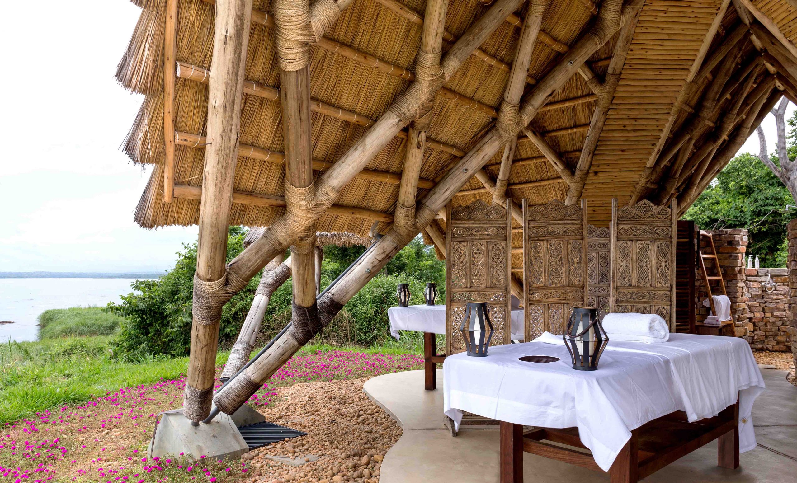 Nile Safari Lodge massage area