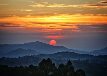 Nyungwe National Park Sunrise Over The Park