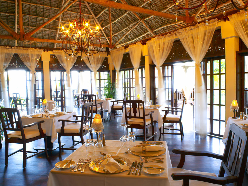 The Plams Zanzibar Main Restaurant