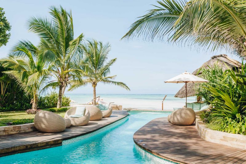 Tulia Zanzibar - Tanzania Pool with Beach View
