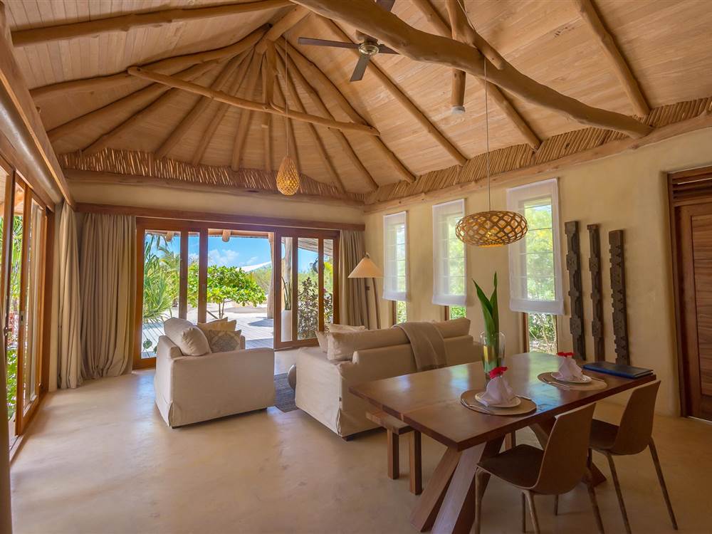 Zanzibar White Sands Villas Livingroom