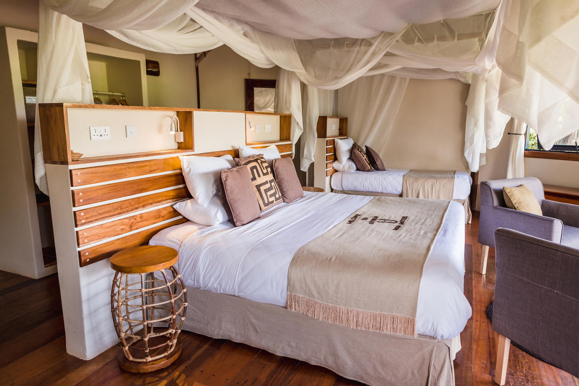 Lemala Wildwaters lodge double + 1 bedroom Jinja